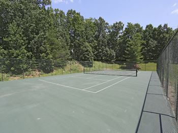 Beautiful tennis court